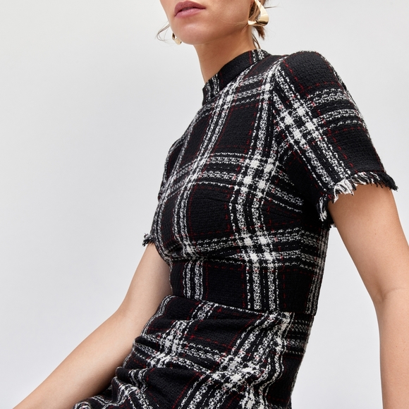 warehouse ruby check dress